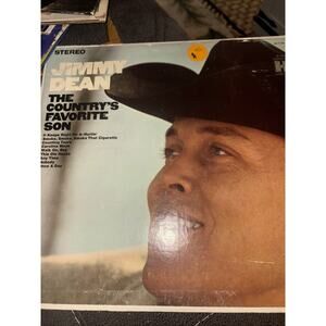 Jimmy Dean The Country's Favorite Son Vinyl Record 1968